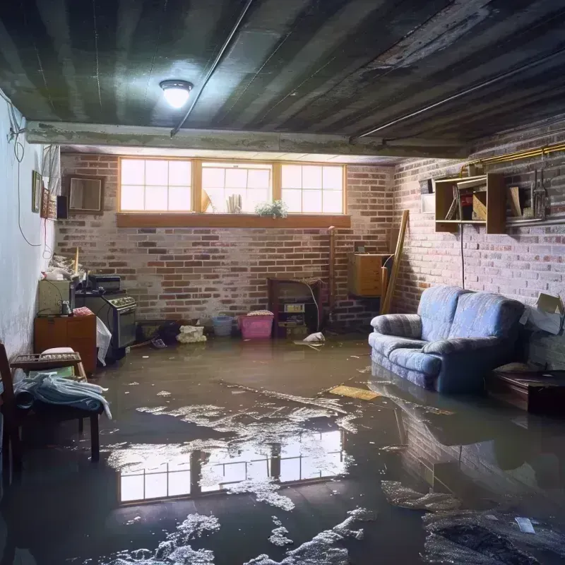 Flooded Basement Cleanup in Rising Sun, IN